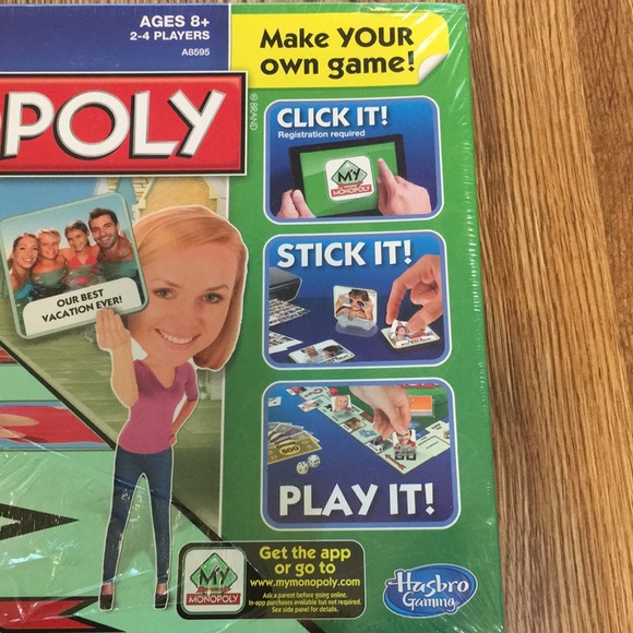 Hasbro My Monopoly Make your own personal Game NEW - Picture 5 of 5